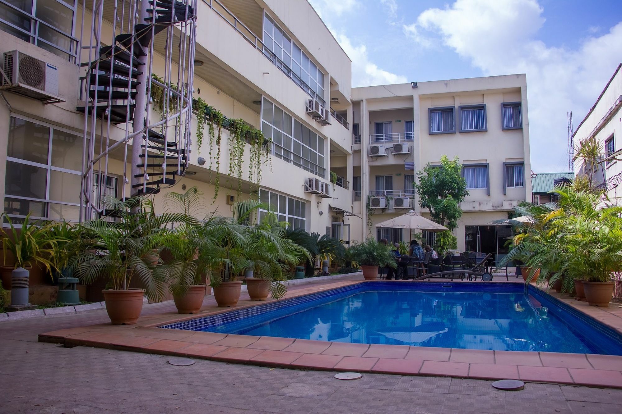 Cata Apartment Hotel And Spa Ikeja Exterior foto