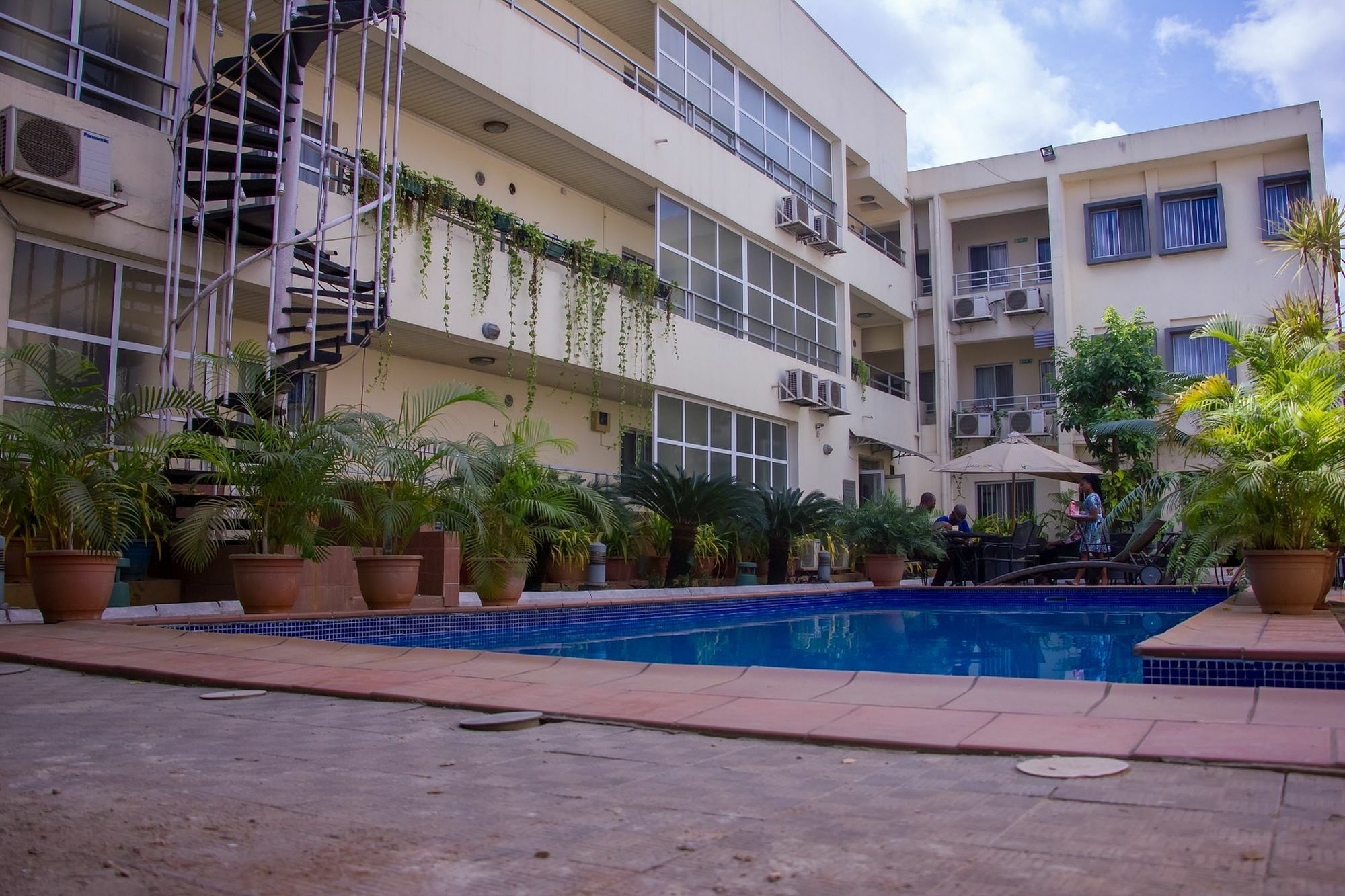 Cata Apartment Hotel And Spa Ikeja Exterior foto